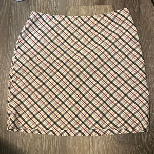 ann taylor multi colored skirt